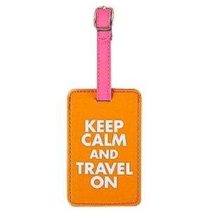 Brand New Chit Chat Luggage Tag Keep Calm And...